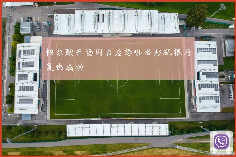 帕尔默开场闪击后怒吼洛杉矶银河复仇成功