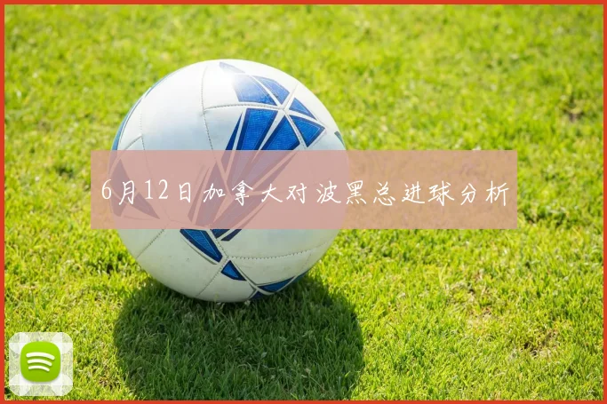 6月12日加拿大对波黑总进球分析